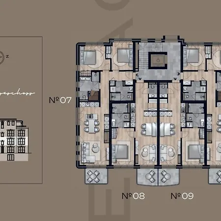 Turtle Bay Auf Sylt Apartman